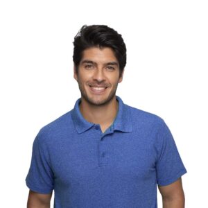 Playera Tipo Polo - Colores Jaspe - Manga corta