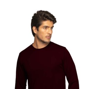 Playera Cuello Redondo - Colores básicos - Manga larga