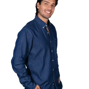 Camisa tipo Mezclilla