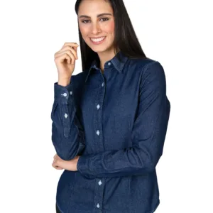 Blusa tipo Mezclilla